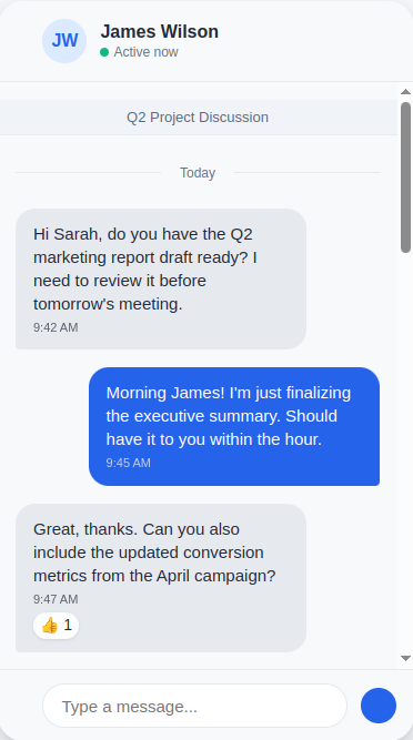 Messaging